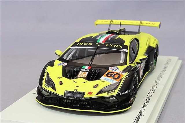 Spark 1/43 Lamborghini Huracan GT3 EVO2 Iron Links 2024 Le Mans